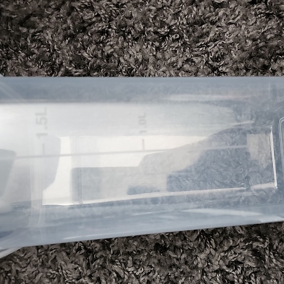 Vtopmart. Clear Plastic Storage Containers Set Of 4 (1.8 Qt. - Picture 3 of 6